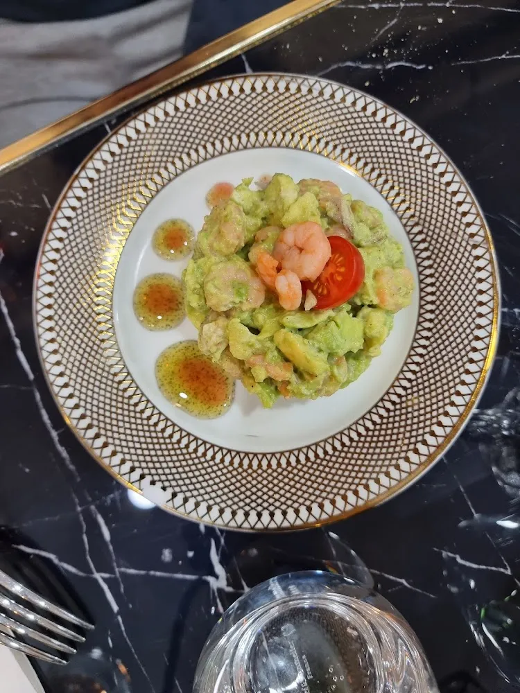 Tartare de Avocat Crevettes Roses